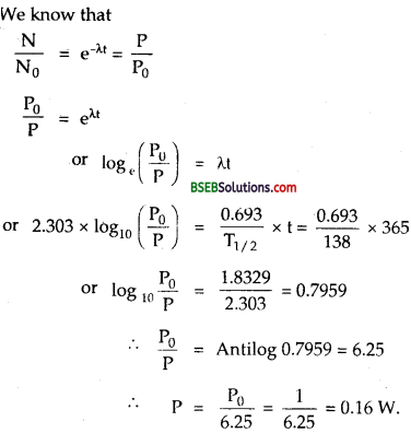Bihar Board Class 12th Physics Solutions Chapter 13 Nuclei - 31