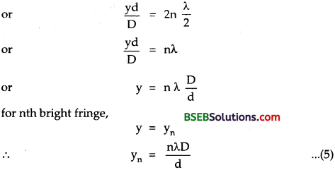 Bihar Board Class 12th Physics Solutions Chapter 10 Wave Optics 40