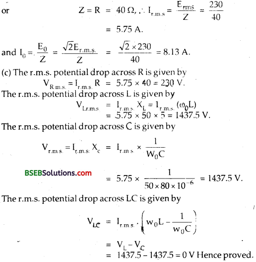 Bihar Board Class 12th Physics Solutions Chapter 7 Alternating Current 11