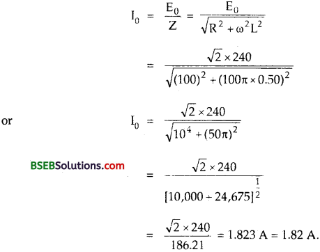 Bihar Board Class 12th Physics Solutions Chapter 7 Alternating Current 15