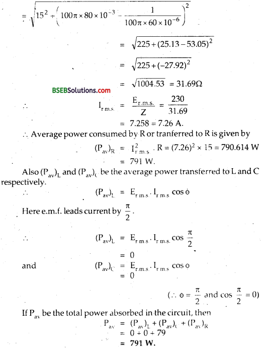 Bihar Board Class 12th Physics Solutions Chapter 7 Alternating Current 36