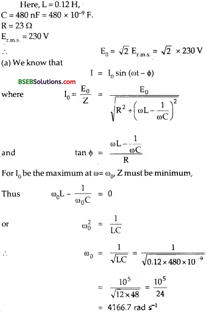 Bihar Board Class 12th Physics Solutions Chapter 7 Alternating Current 37