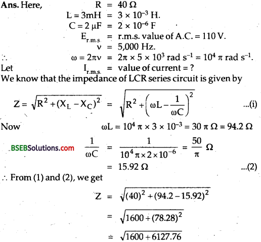 Bihar Board Class 12th Physics Solutions Chapter 7 Alternating Current 96