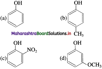 Maharashtra Board Class 12 Chemistry Solutions Chapter 11 Alcohols, Phenols and Ethers 267