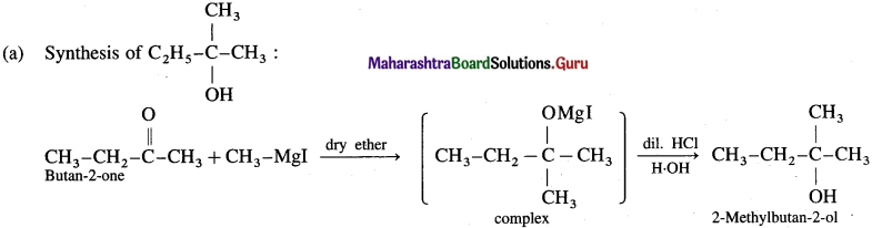 Maharashtra Board Class 12 Chemistry Solutions Chapter 11 Alcohols, Phenols and Ethers 95