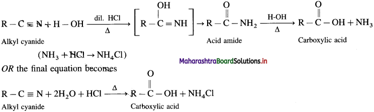 Maharashtra Board Class 12 Chemistry Solutions Chapter 12 Aldehydes, Ketones and Carboxylic Acids 111