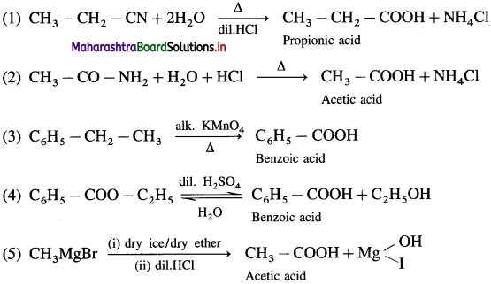 Maharashtra Board Class 12 Chemistry Solutions Chapter 12 Aldehydes, Ketones and Carboxylic Acids 134