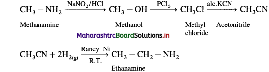Maharashtra Board Class 12 Chemistry Solutions Chapter 13 Amines 195