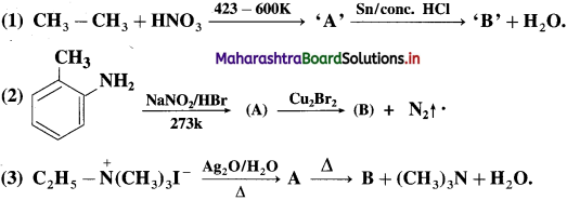 Maharashtra Board Class 12 Chemistry Solutions Chapter 13 Amines 221