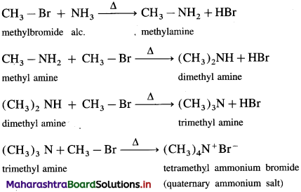Maharashtra Board Class 12 Chemistry Solutions Chapter 13 Amines 30