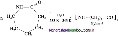 Maharashtra Board Class 12 Chemistry Solutions Chapter 15 Introduction to Polymer Chemistry 10