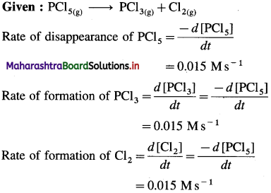 Maharashtra Board Class 12 Chemistry Solutions Chapter 6 Chemical Kinetics 22