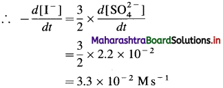 Maharashtra Board Class 12 Chemistry Solutions Chapter 6 Chemical Kinetics 28